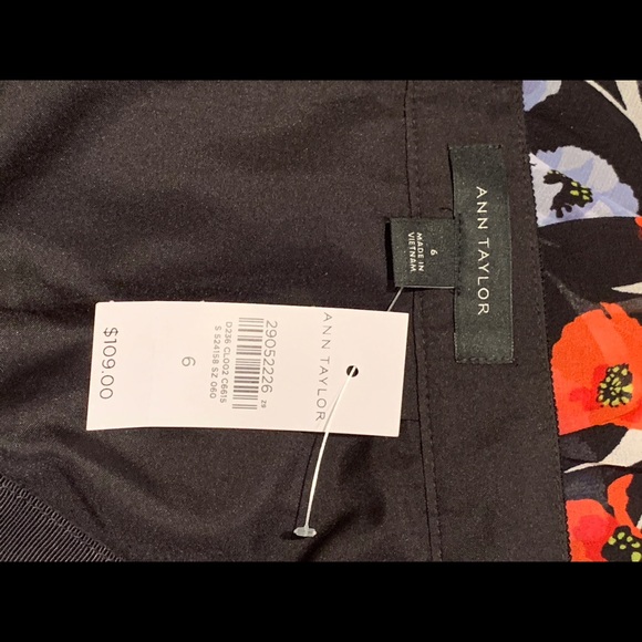 Ann Taylor Pleated Skirt. Sz 6. - Picture 4 of 5